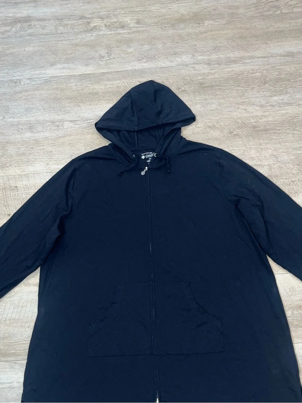 Coolibar Women’s UPF 50+ Black Long Cabana Hoodie Size XXL - Picture 5 of 11